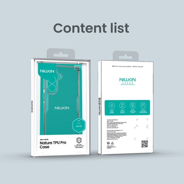 Maska za Samsung Galaxy S26 5G Nillkin Nature Pro providna - EP2916667