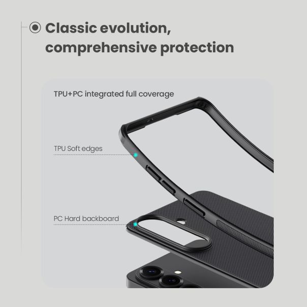 Maska za Samsung Galaxy S26 Plus 5G Nillkin Super Frost Pro crna - EP2901817