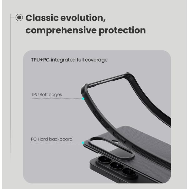 Maska za Samsung Galaxy S26 Plus 5G Nillkin Super Frost Pro Magnetic crna - EP2911890