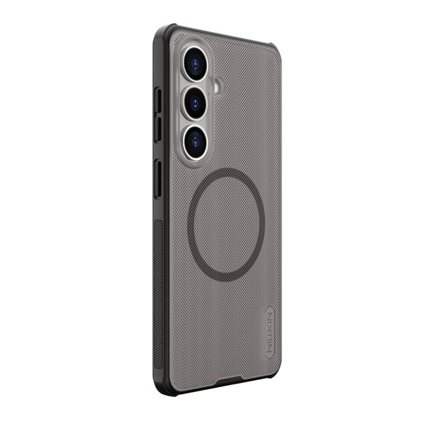 Maska za Samsung Galaxy S26 Plus 5G providno Nillkin Super Frost Pro Magnetic crna - EP2899875