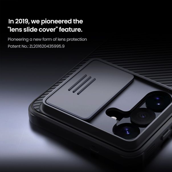 Maska za Samsung Galaxy S26 Plus 5G Nillkin Camshield Pro crna - EP2911122