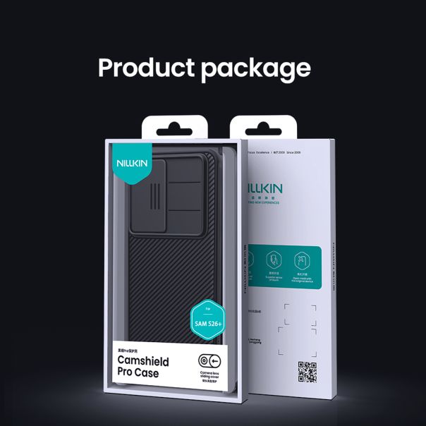 Maska za Samsung Galaxy S26 Plus 5G Nillkin Camshield Pro crna - EP2911122