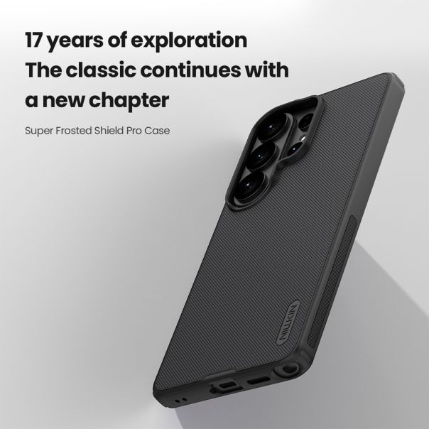 Maska za Samsung Galaxy S26 Ultra 5G Nillkin Super Frost Pro crna - EP2899881