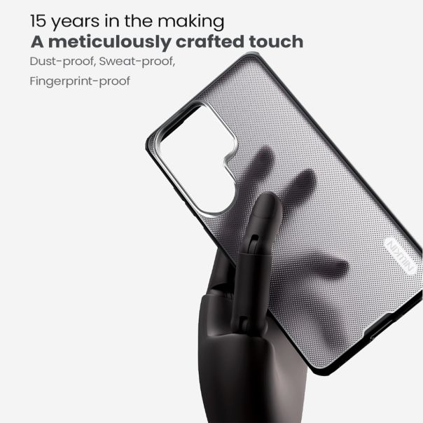 Maska za Samsung Galaxy S26 Ultra 5G providno Nillkin Super Frost Pro crna - EP2921153