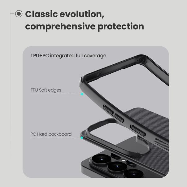 Maska za Samsung Galaxy S26 Ultra 5G Nillkin Super Frost Pro Magnetic crna - EP2920256