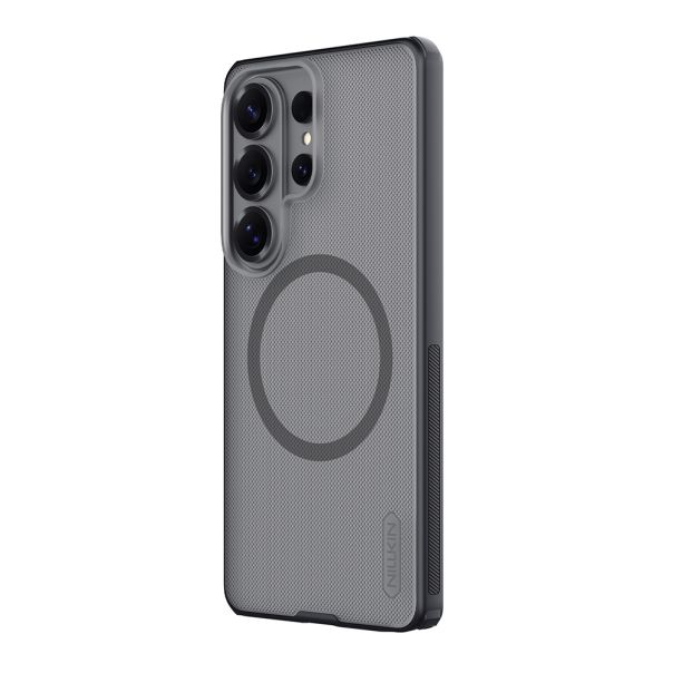 Maska za Samsung Galaxy S26 Ultra 5G providno Nillkin Super Frost Pro Magnetic crna - EP2937587