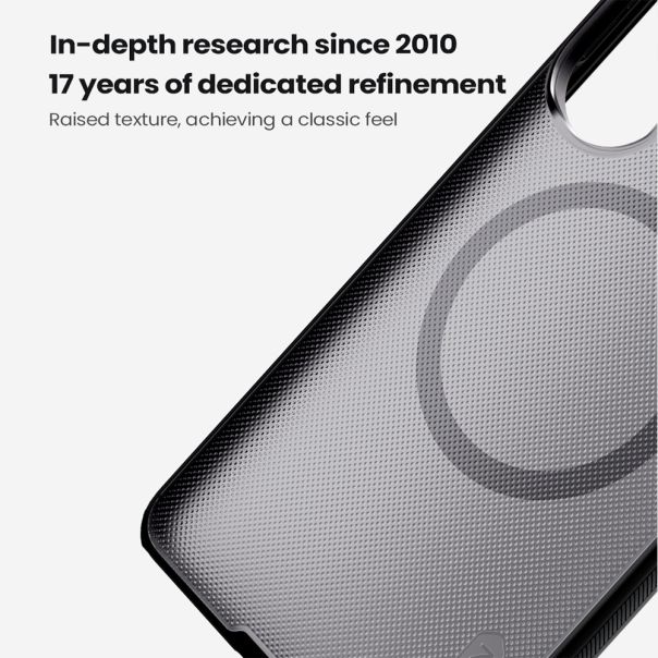 Maska za Samsung Galaxy S26 Ultra 5G providno Nillkin Super Frost Pro Magnetic crna - EP2937587