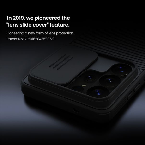 Maska za Samsung Galaxy S26 Ultra 5G Nillkin Camshield Pro crna - EP2899863