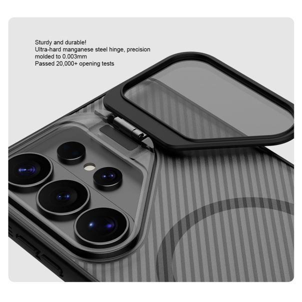 Maska za Samsung Galaxy S26 Ultra 5G Nillkin Camshield Prop magnetic crna - EP2903581