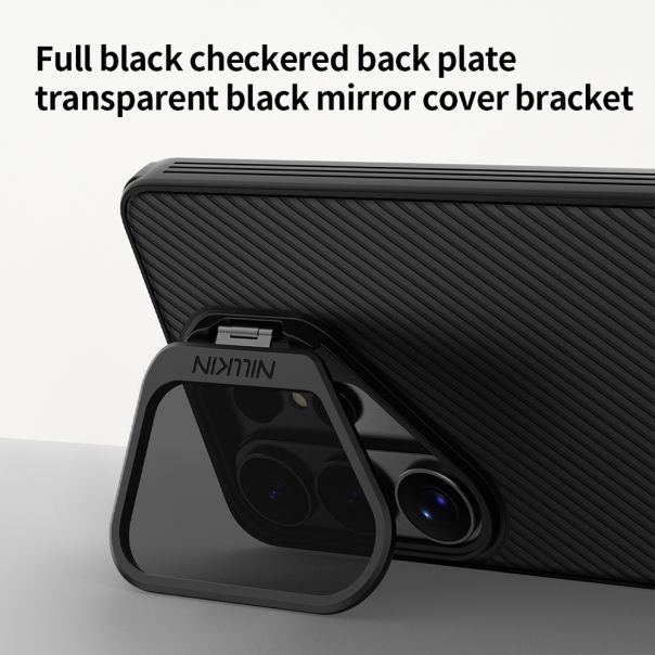 Maska za Samsung Galaxy S26 Ultra 5G Nillkin Camshield Prop magnetic crna - EP2903581