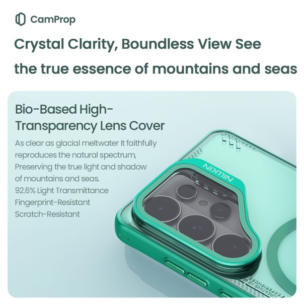 Maska za Samsung Galaxy S26 Ultra 5G Nillkin Iceblade Prop Magnetic Case siva - EP2911884