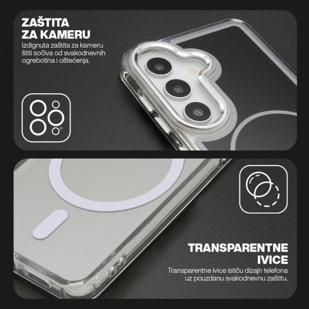 Maska za Samsung Galaxy S26 Ultra 5G CLASSIC LOOK MagSafe bela - EP2936258