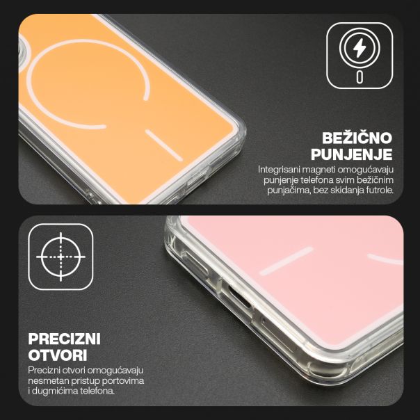 Maska za Samsung Galaxy S26 Ultra 5G CLASSIC LOOK MagSafe roze - EP2936111