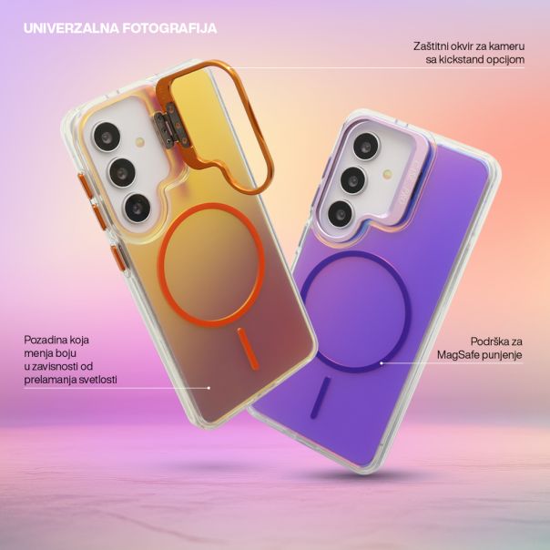 Maska za Samsung Galaxy S26 Ultra 5G narandžasta GLOW LOOK MagSafe - EP2912828