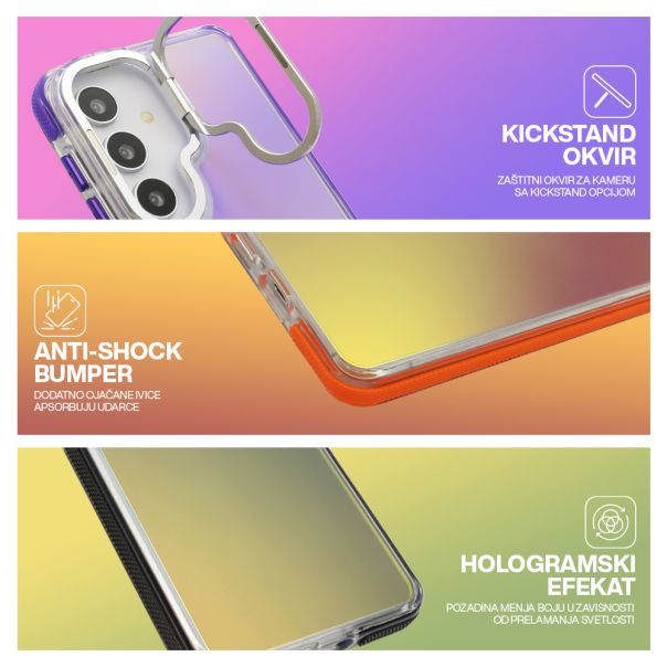 Maska za Samsung Galaxy S26 5G ljubičasta GLOW LOOK - EP2903047