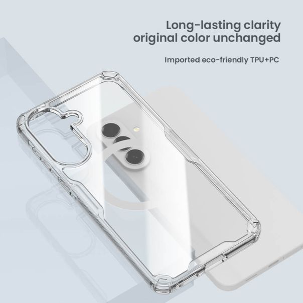 Futrola Nillkin Nature Pro Magnetic za Samsung A576B Galaxy A57 5G bela - EP3001138