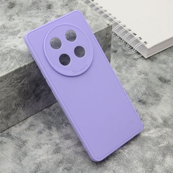 Futrola Soft 3D camera za Honor X9C/Magic 7 lite ljubicasta - EP3133013