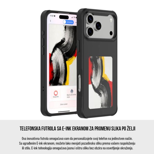 Maska za iPhone 17 Pro Max (69) narandžasta SMART COVER Corning Glass - EP2902585