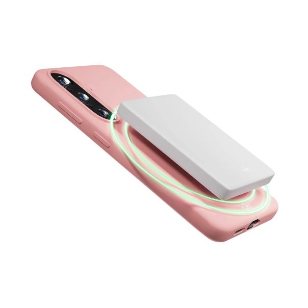 Maska za Samsung Galaxy S26 5G PURO ICON MAGSAFE roze - EP2910795-1