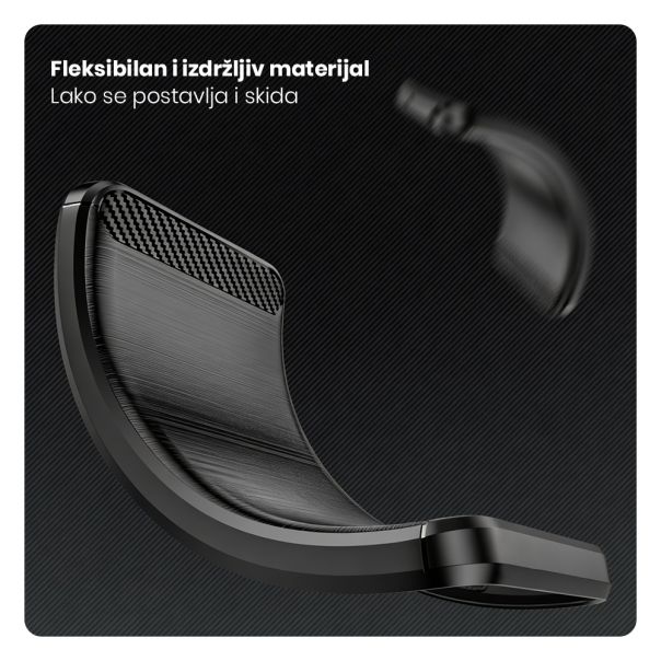 Futrola silikon BRUSHED za Honor 600 Lite crna - EP2928588