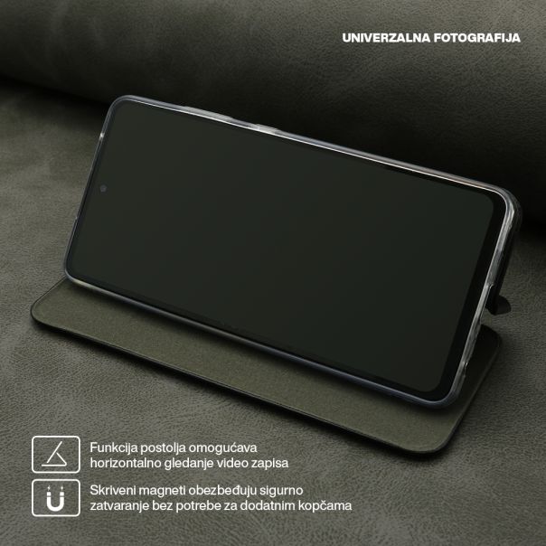 Futrola BI FOLD Ihave za Honor 600 Pro crna - EP3070115