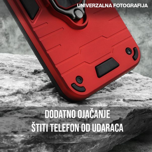Futrola Square ring za Samsung A075F Galaxy A07 siva - EP3048570