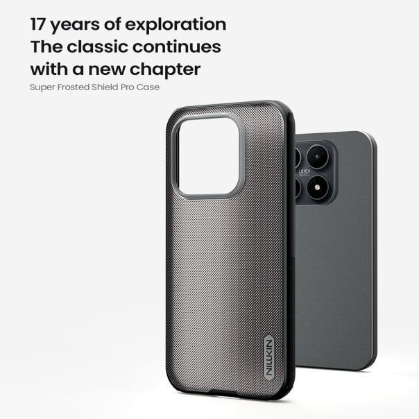 NILLKIN Maska super frost shield pro za Xiaomi 17 5G, crna - EP2958972