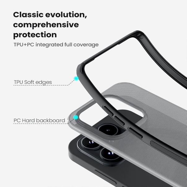 NILLKIN Maska super frost shield pro za Xiaomi 17 5G, crna - EP2958972