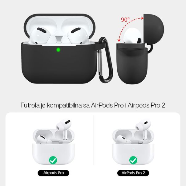 Futrola za Airpods Pro / Airpods Pro 2 zelena - EP3026420
