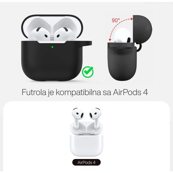 Maska za Airpods 4  zelena - EP3084508