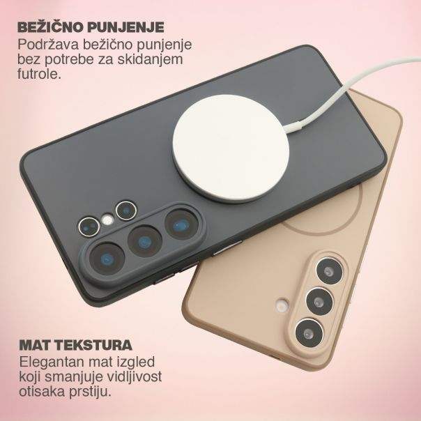 Maska za Honor 600 lite MagSafe MATTE LINE zelena - EP3273977