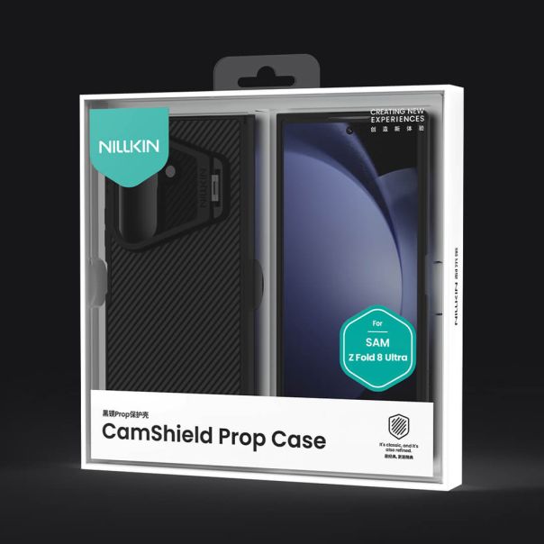 Futrola Nillkin Cam Shield Prop Magnetic za Samsung F976B Galaxy Z Fold 8 Ultra 5G (with S pen) crna - EP3175921