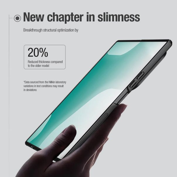 Futrola NILLKIN Frosted Shield Fold Magnetic za Samsung F976B Galaxy Z Fold 8 Ultra 5G crna - EP3175945