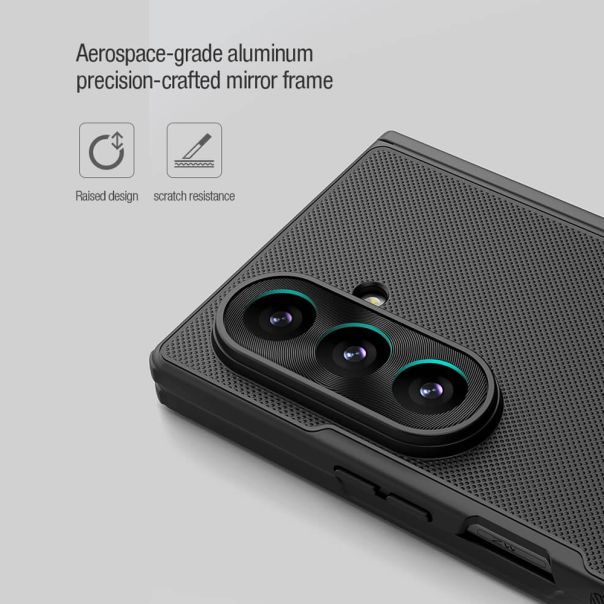 Futrola NILLKIN Frosted Shield Fold Magnetic za Samsung F976B Galaxy Z Fold 8 Ultra 5G crna - EP3175945
