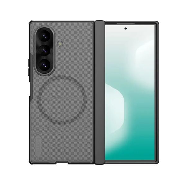 Futrola NILLKIN Frosted Shield Fold Magnetic za Samsung F976B Galaxy Z Fold 8 Ultra 5G providno crna - EP3175948