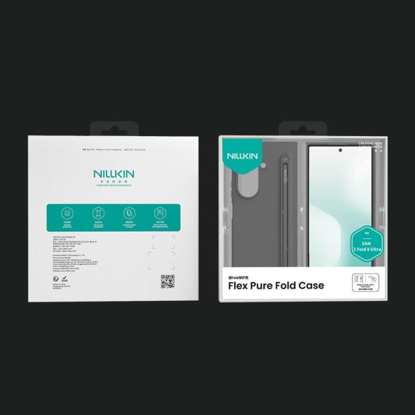 Futrola Nillkin Flex Pure Fold za Samsung F976B Galaxy Z Fold 8 Ultra 5G (whit S pen) crna - EP3175930