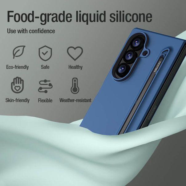 Futrola Nillkin Flex Pure Fold za Samsung F976B Galaxy Z Fold 8 Ultra 5G (whit S pen) plava - EP3175933