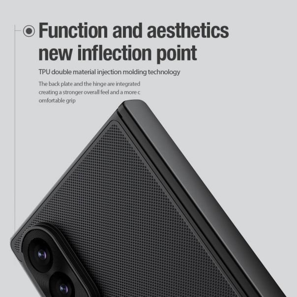 Futrola NILLKIN Frosted Shield Fold Magnetic za Samsung F971B Galaxy Z Fold 8 providno crna - EP3175939