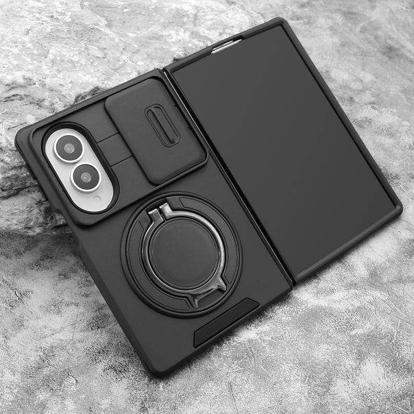 Futrola DEFENDER CAMSHIELD za Samsung Galaxy Z Fold 8 5G, crna - EP3264189
