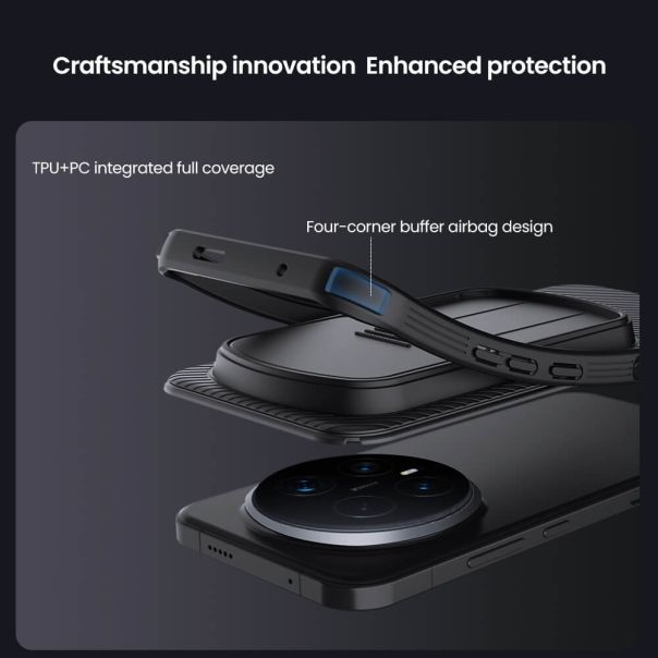Futrola Nillkin Cam Shield Pro za Honor Magic 8 Pro crna - EP3127564