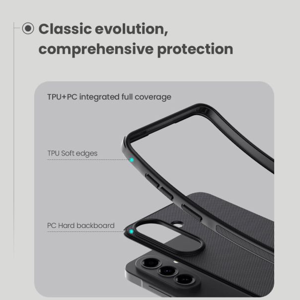 NILLKIN Futrola Super Frosted Shield Pro Magnetic za Samsung A576B Galaxy A57 5G, crna - EP3127576
