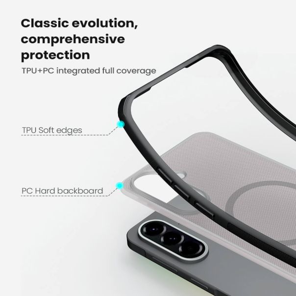 Futrola Nillkin Super Frosted Shield Pro Magnetic za Samsung A576B Galaxy A57 5G providno crna - EP3127579