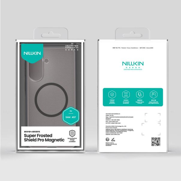 Futrola Nillkin Super Frosted Shield Pro Magnetic za Samsung A576B Galaxy A57 5G providno crna - EP3127579