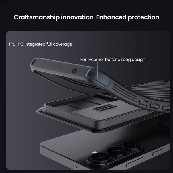 Maska za Samsung Galaxy S26 FE Nillkin Camshield Pro crna - EP3204017