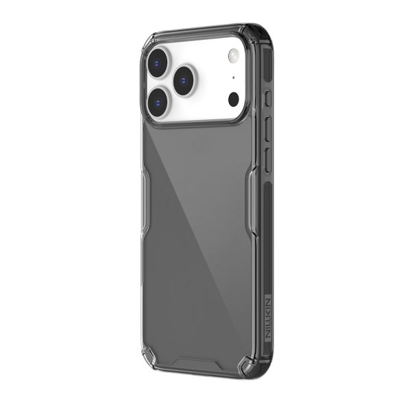 Futrola NILLKIN Nature Pro za iPhone 17 Pro Max (6.9) providno crna - EP3127573
