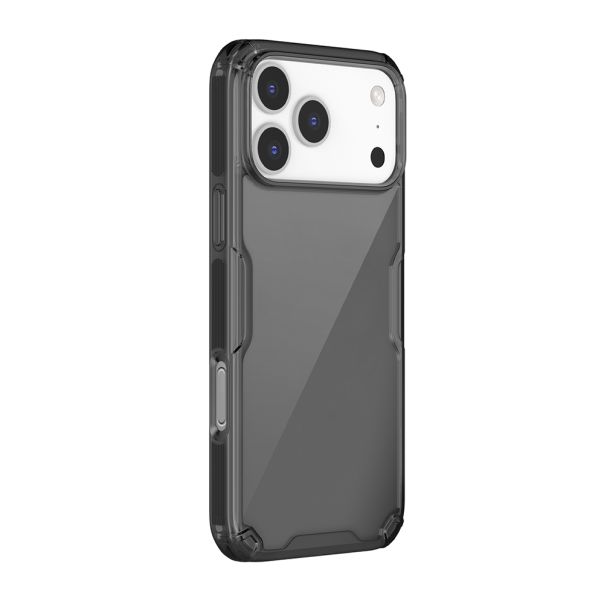 Futrola NILLKIN Nature Pro za iPhone 17 Pro Max (6.9) providno crna - EP3127573