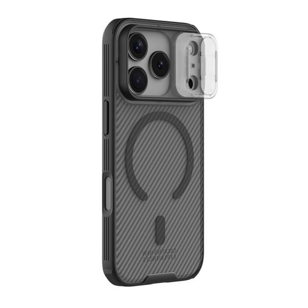 NILLKIN futrola Cam Shield Pro Magnetic za iPhone 17 Pro / 18 Pro, providno crna - EP3219363