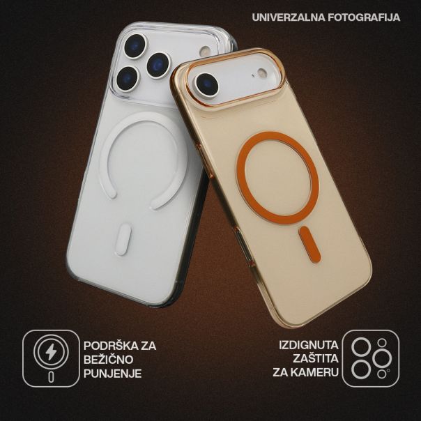 Futrola AMBER CLEAR MagSafe za iPhone 18 Pro Max, plava - EP3230029