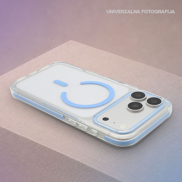 Futrola COLOR CLEAR MagSafe za iPhone 18 Pro, ljubičasta - EP3230125