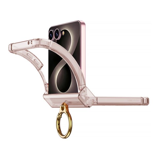Futrola RING LINES II za Samsung F751B Galaxy Z Flip 8 5G, crna - EP3190369